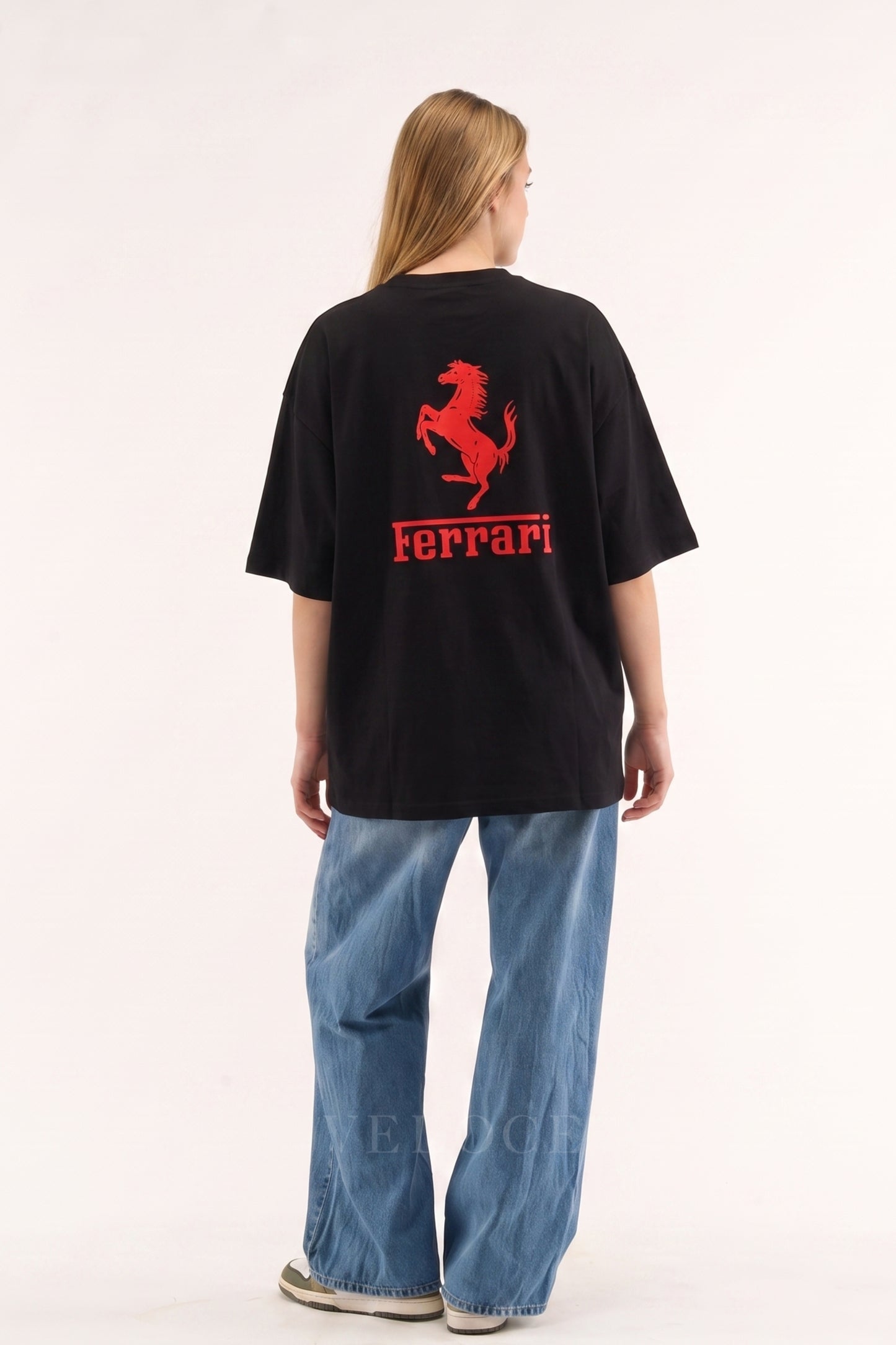 Ferrari F1 Vintage Racing T-Shirt - Black Edition