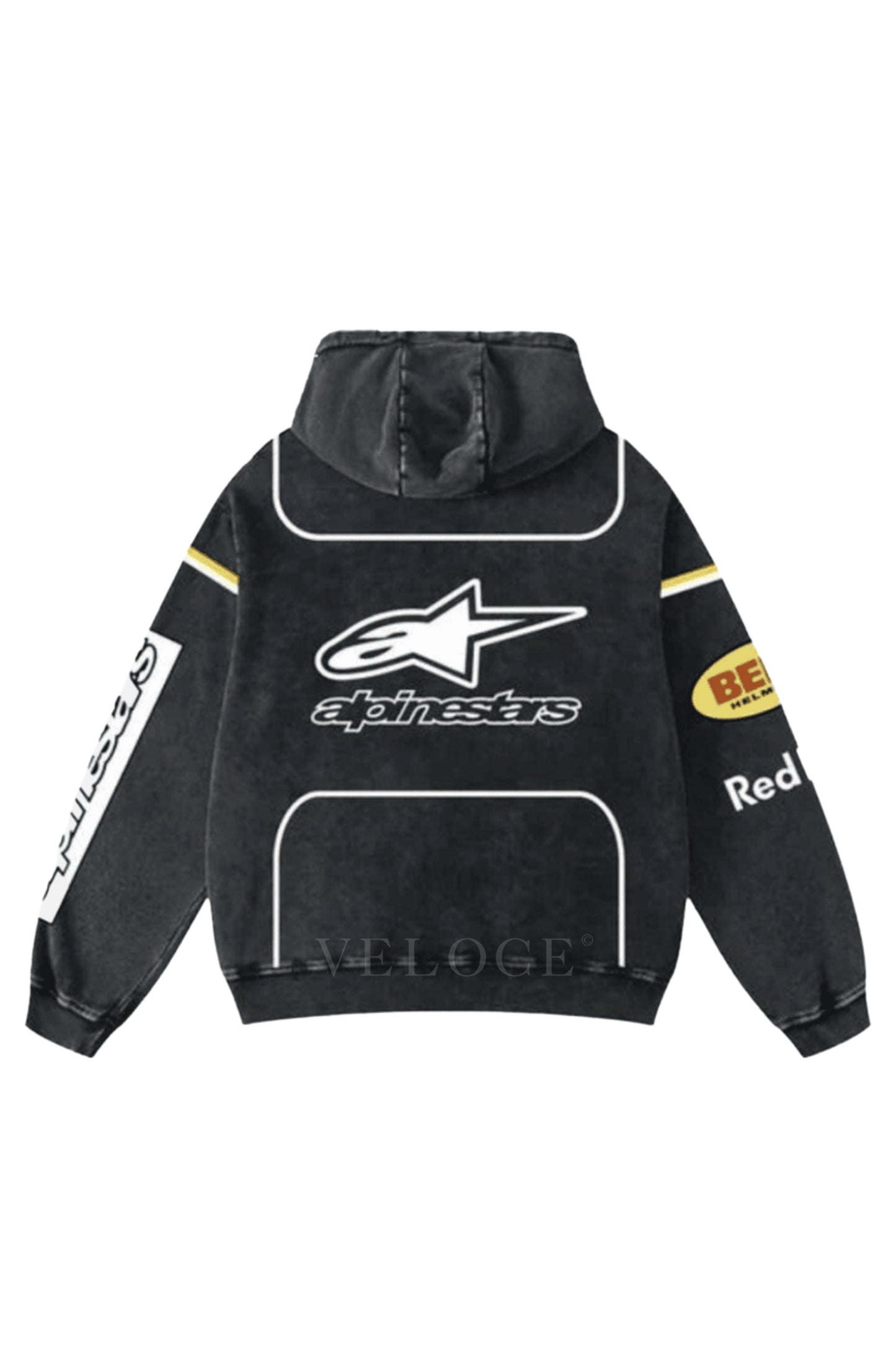 Red Bull Racing Hoodie - Carbon Wash