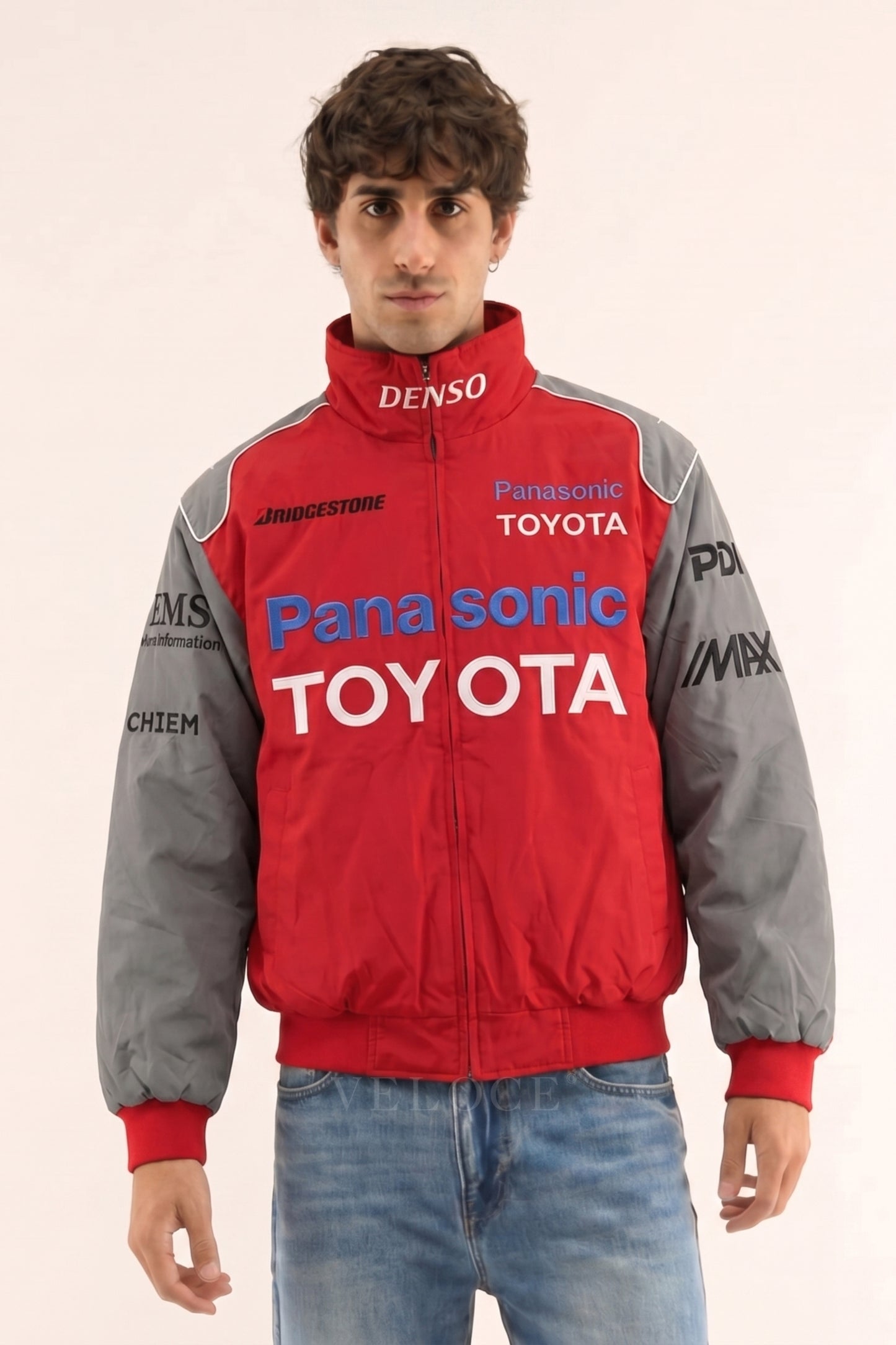 Toyota Vintage Racing Jacket - Red Edition
