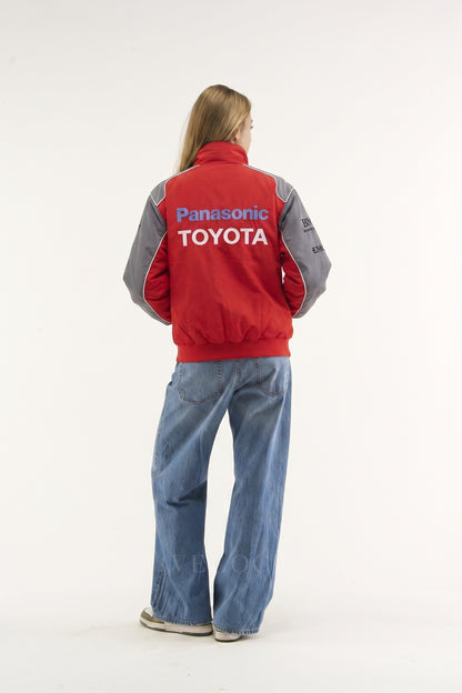 Toyota Vintage Racing Jacket - Red Edition