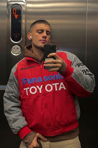 Toyota Vintage Racing Jacket - Red Edition