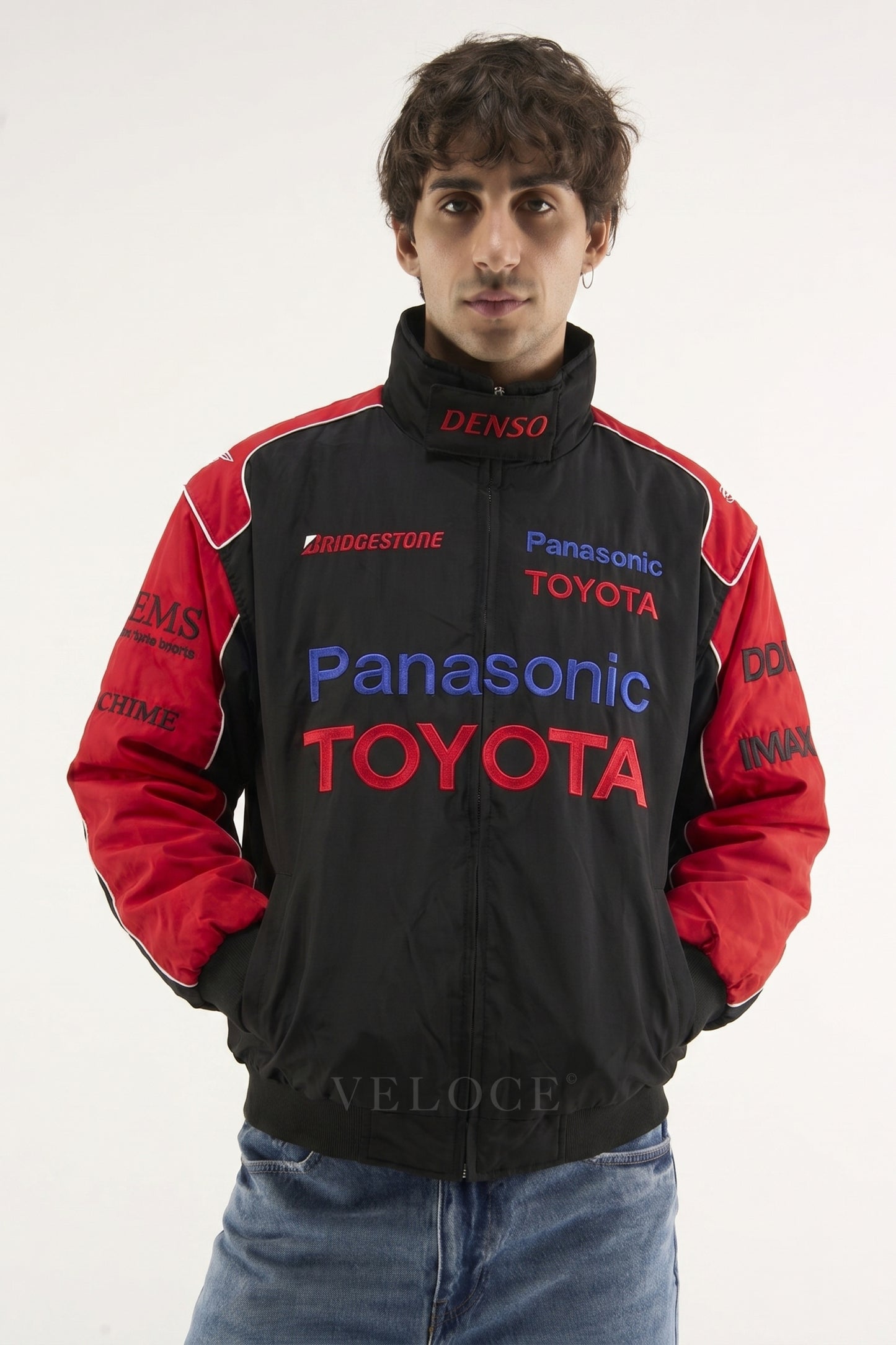 Toyota Vintage Racing Jacket - Black Edition