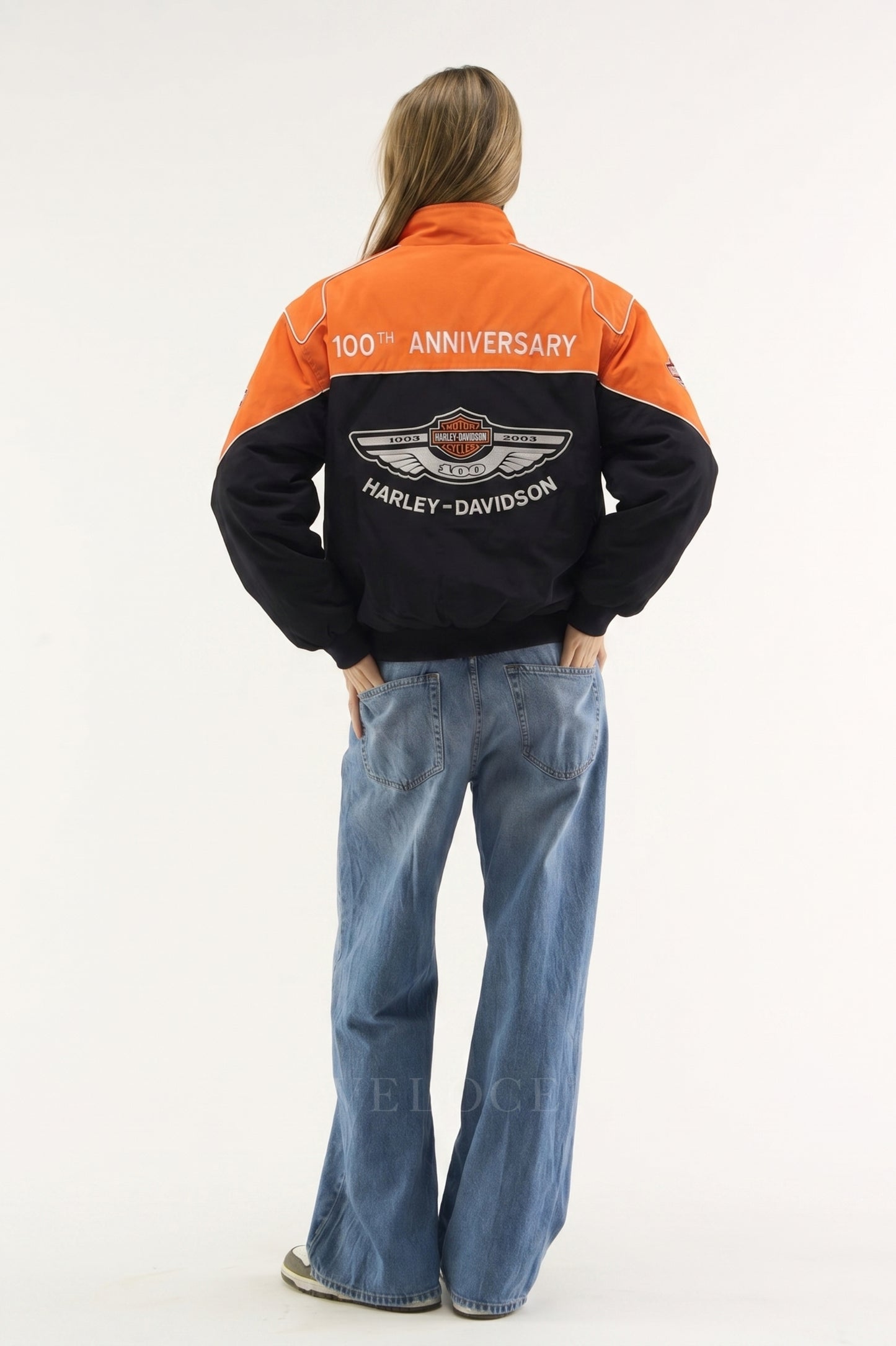 Harley Davidson Vintage Jacket - Orange Edition
