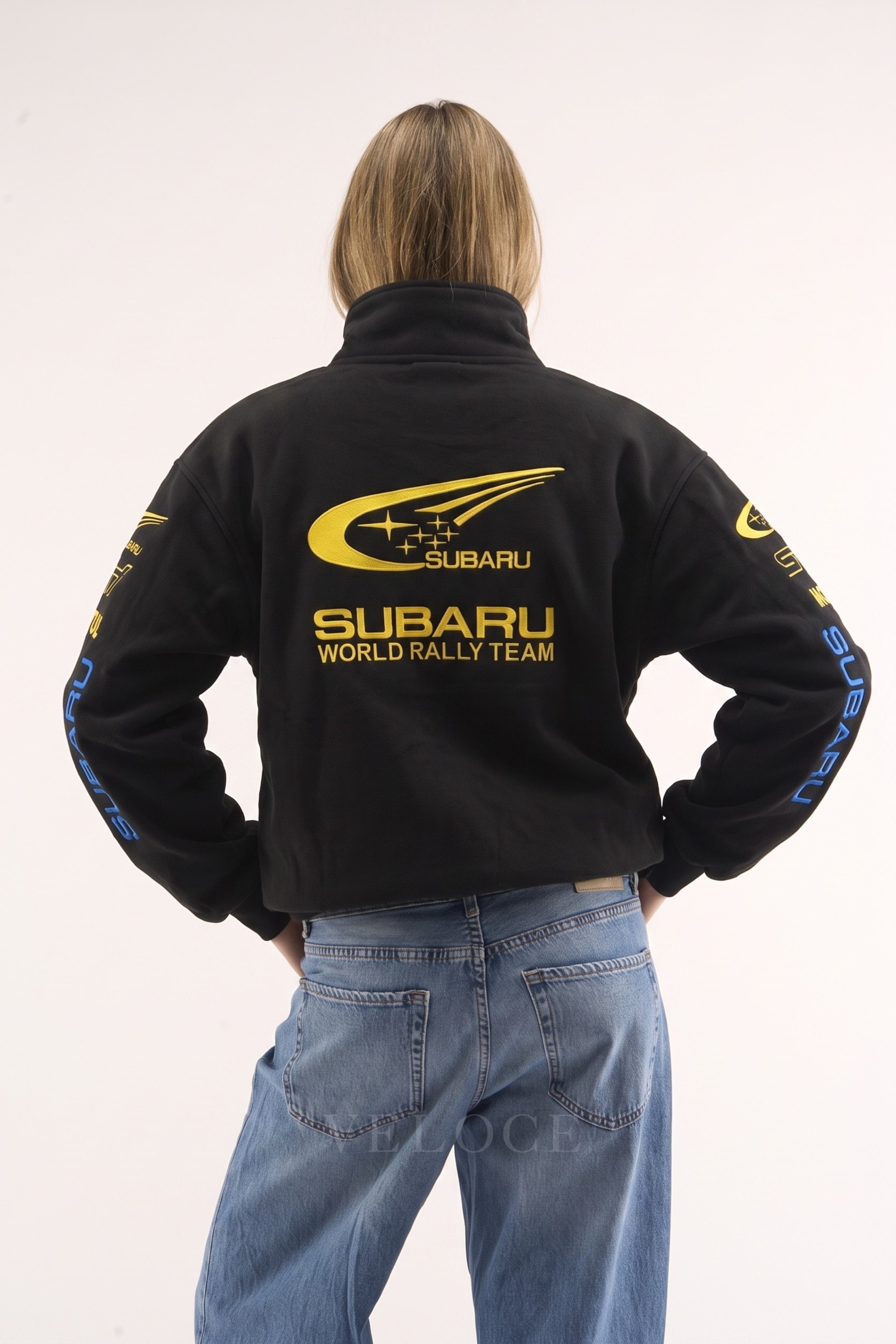 Subaru World Rally Zip Sweatshirt | VELOCE