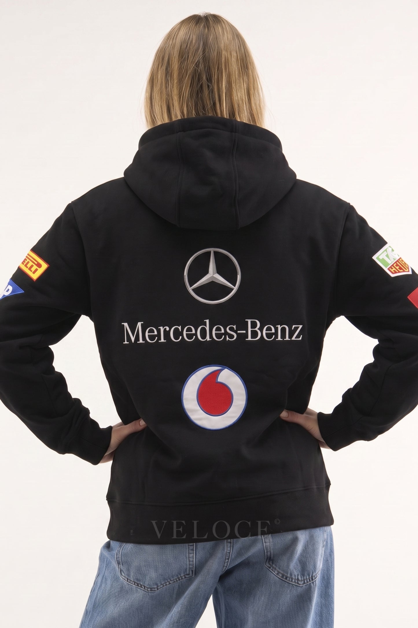 Mercedes-Benz Racing Hoodie - Full Embroidered Edition