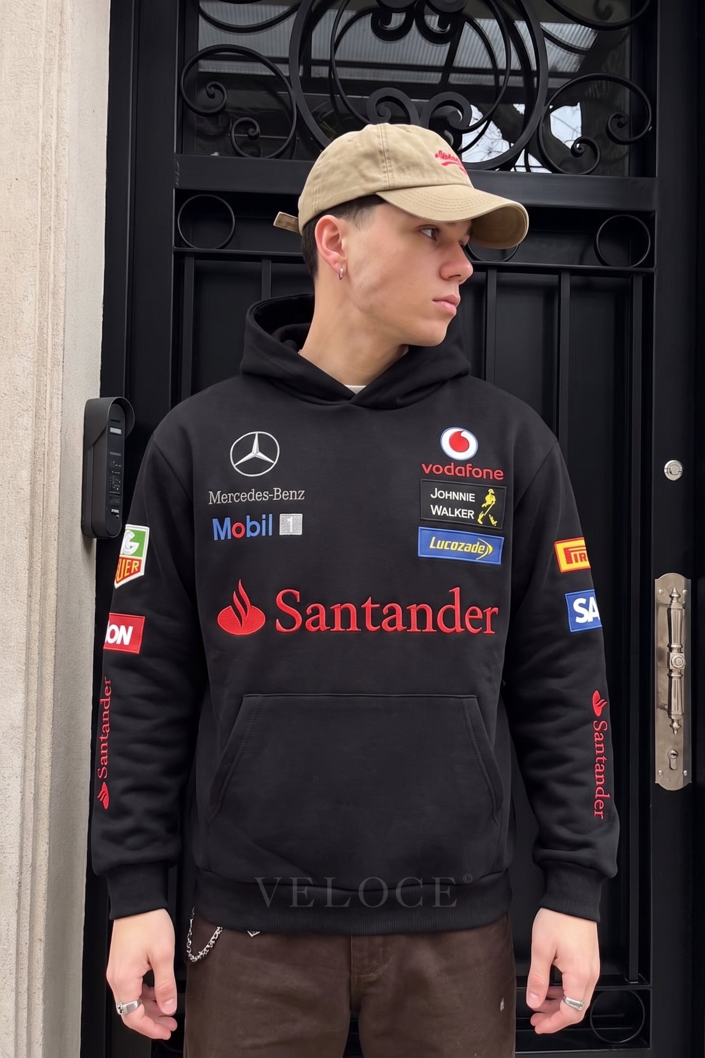 Mercedes-Benz Racing Hoodie - Full Embroidered Edition