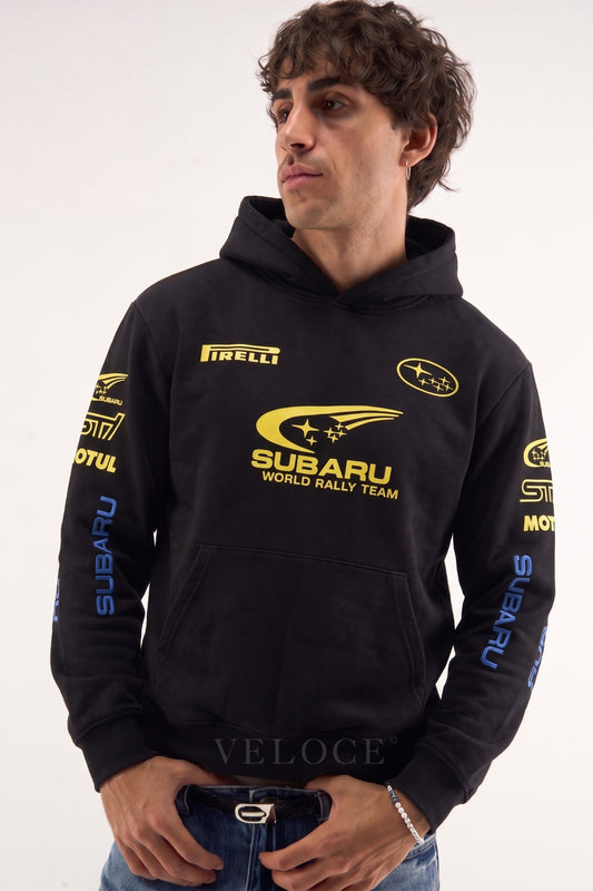 Subaru World Rally Team Hoodie - Full Embroidered Edition