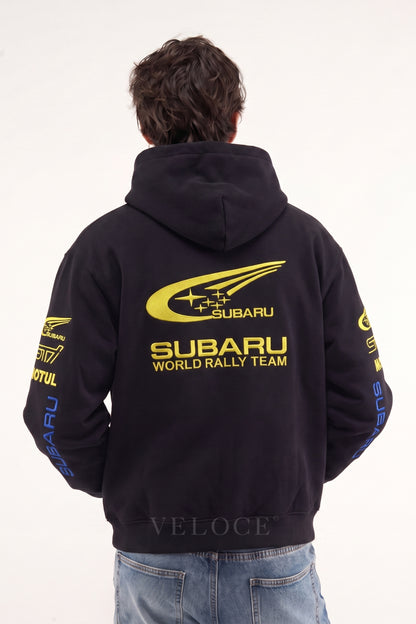 Subaru World Rally Team Hoodie - Full Embroidered Edition