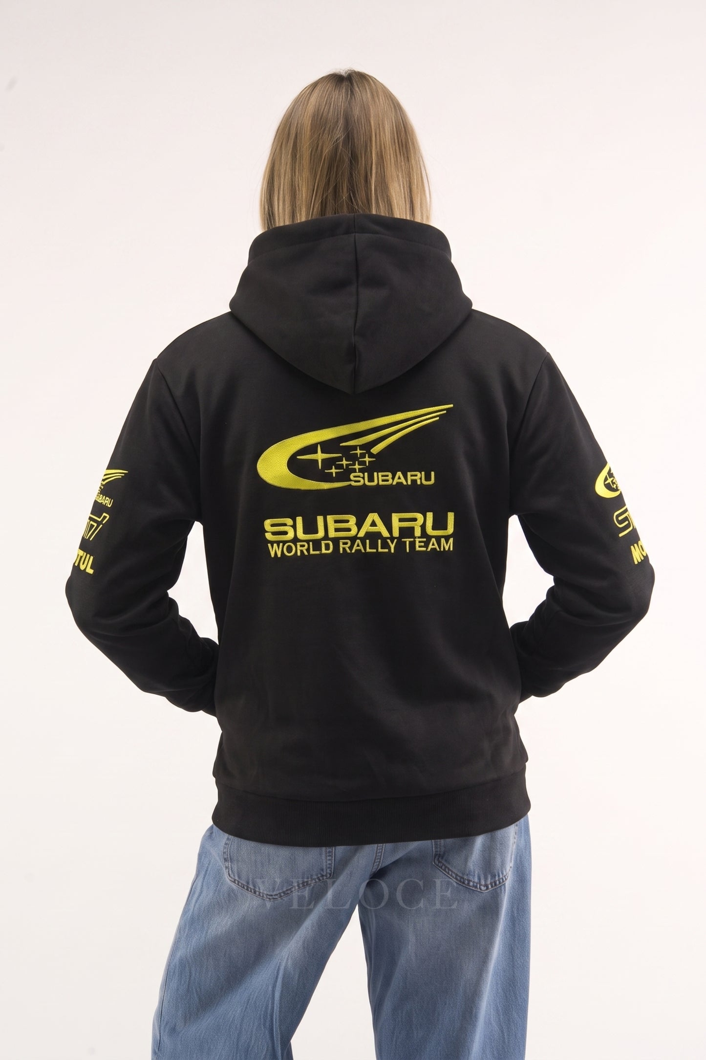 Subaru World Rally Team Hoodie - Full Embroidered Edition