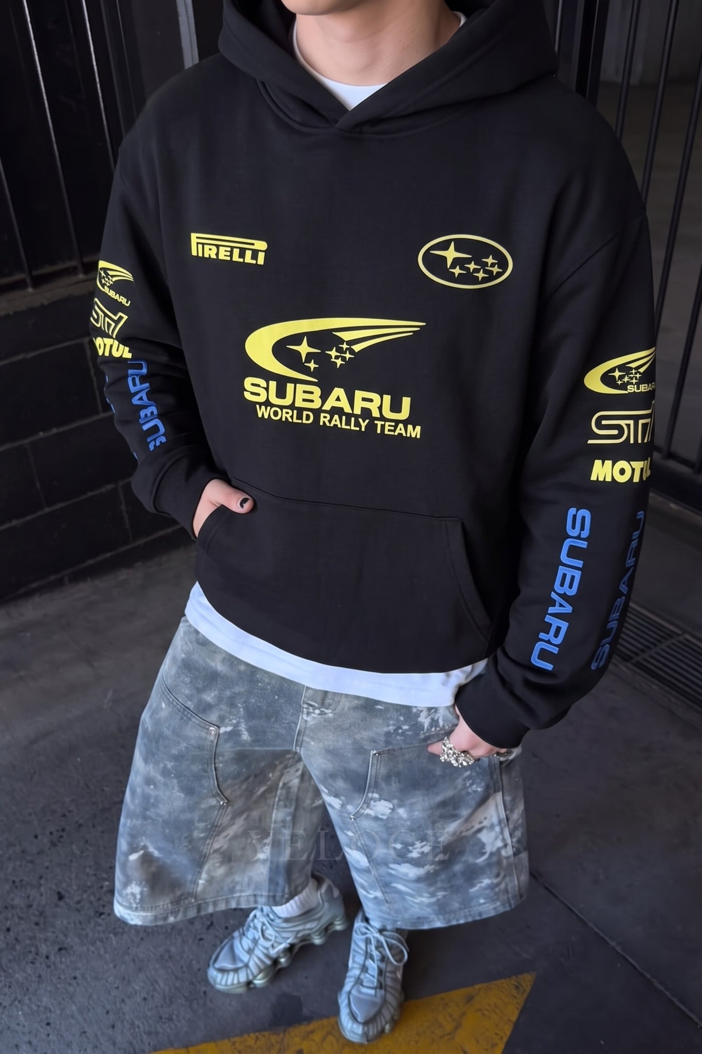 Subaru World Rally Team Hoodie - Full Embroidered Edition