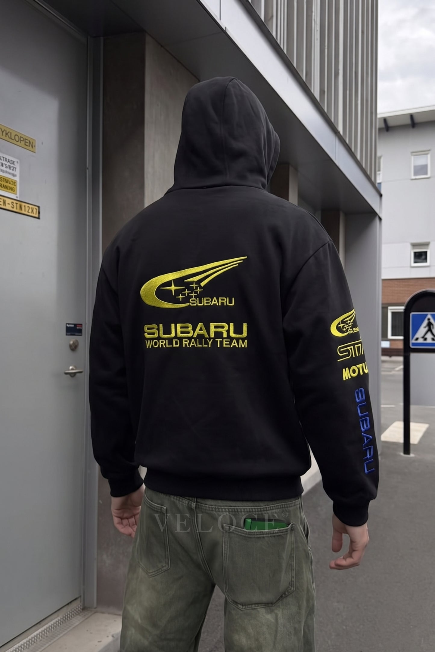 Subaru World Rally Team Hoodie - Full Embroidered Edition