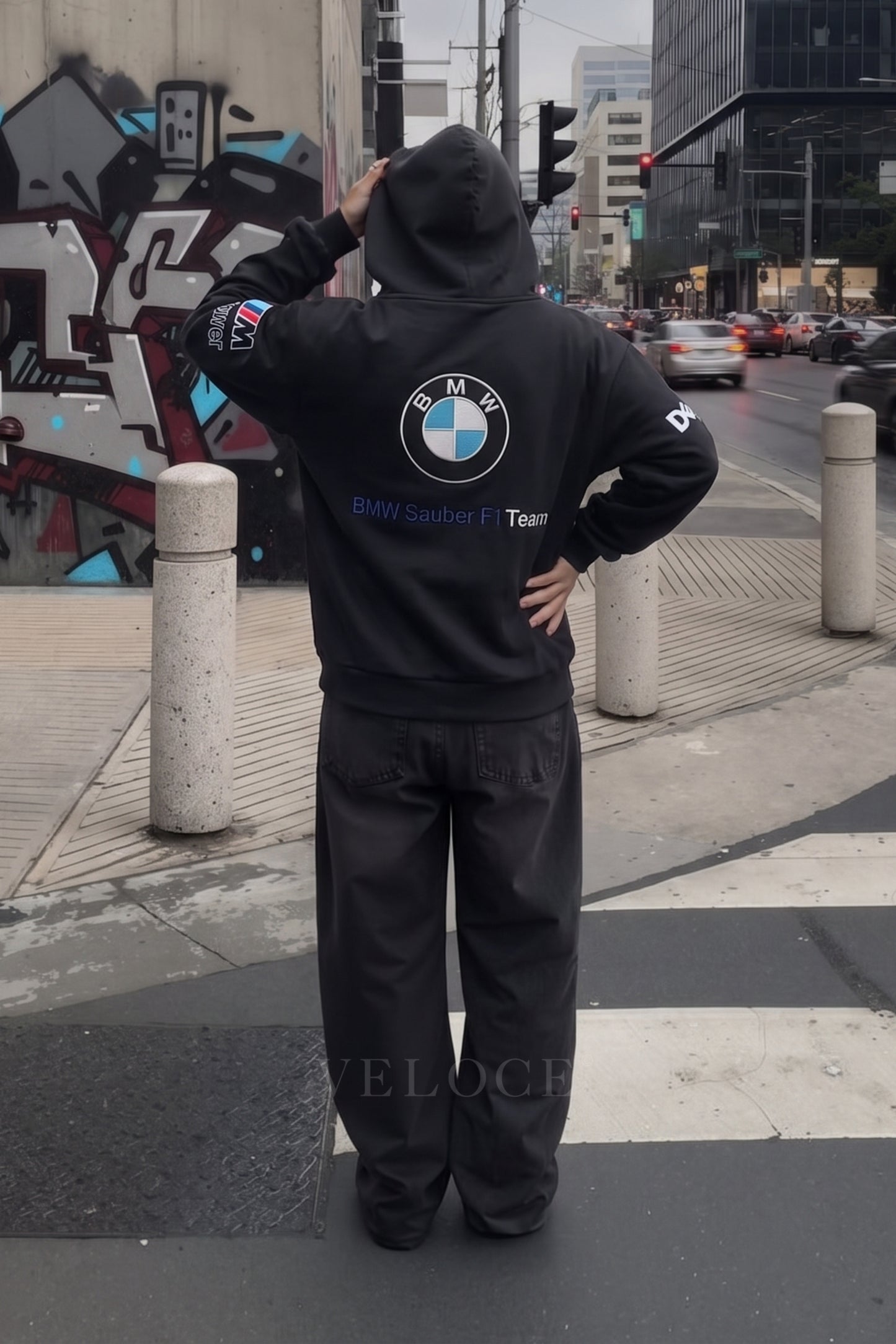 BMW F1 Racing Hoodie - Full Embroidered Edition