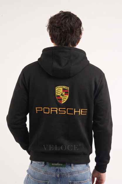 Porsche Racing Hoodie - Full Embroidered Edition