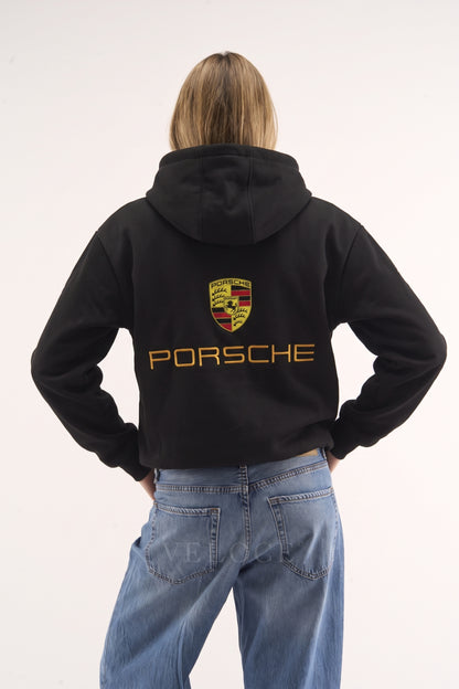 Porsche Racing Hoodie - Full Embroidered Edition