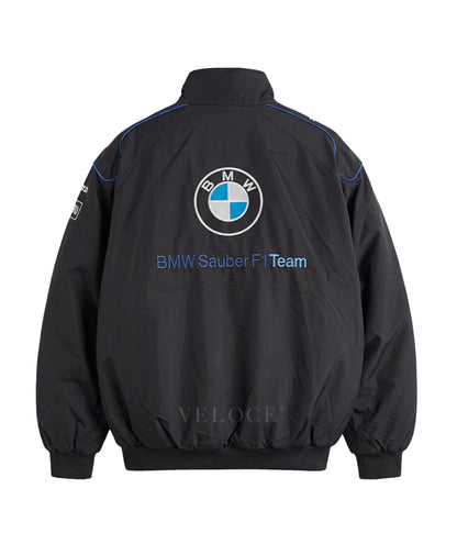 BMW F1 Vintage Racing Jacket - Black Edition