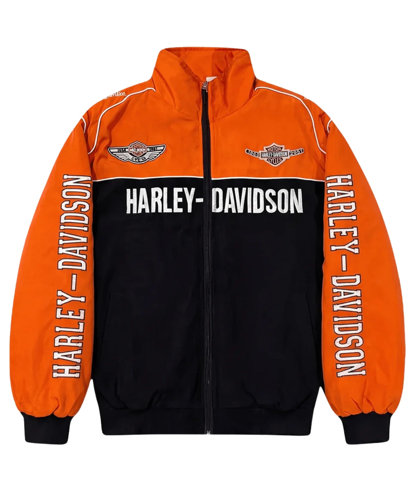 Harley Davidson Vintage Jacket - Orange Edition