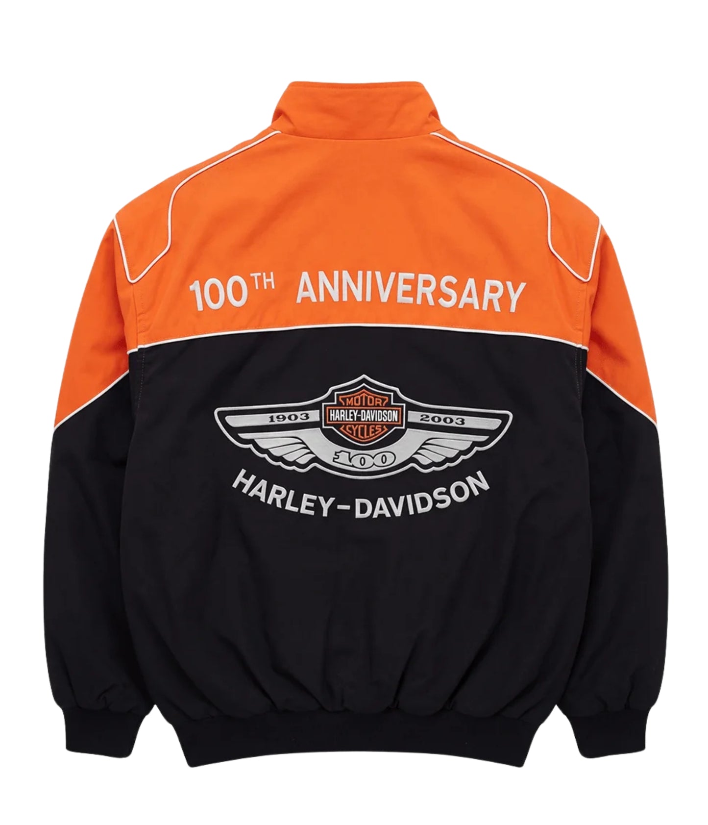 Harley Davidson Vintage Jacket - Orange Edition