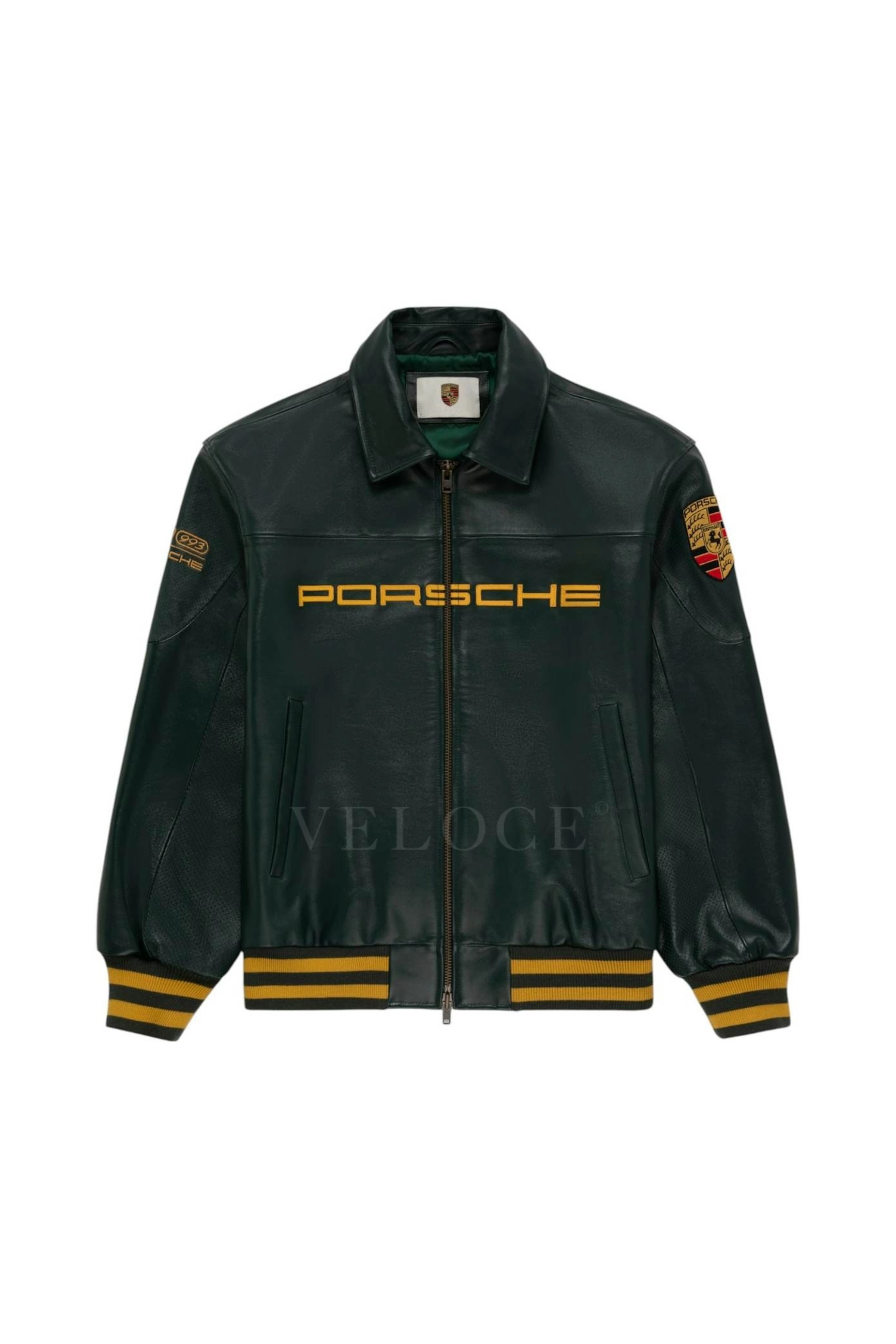 Porsche 993 Turbo Leather Jacket | VELOCE