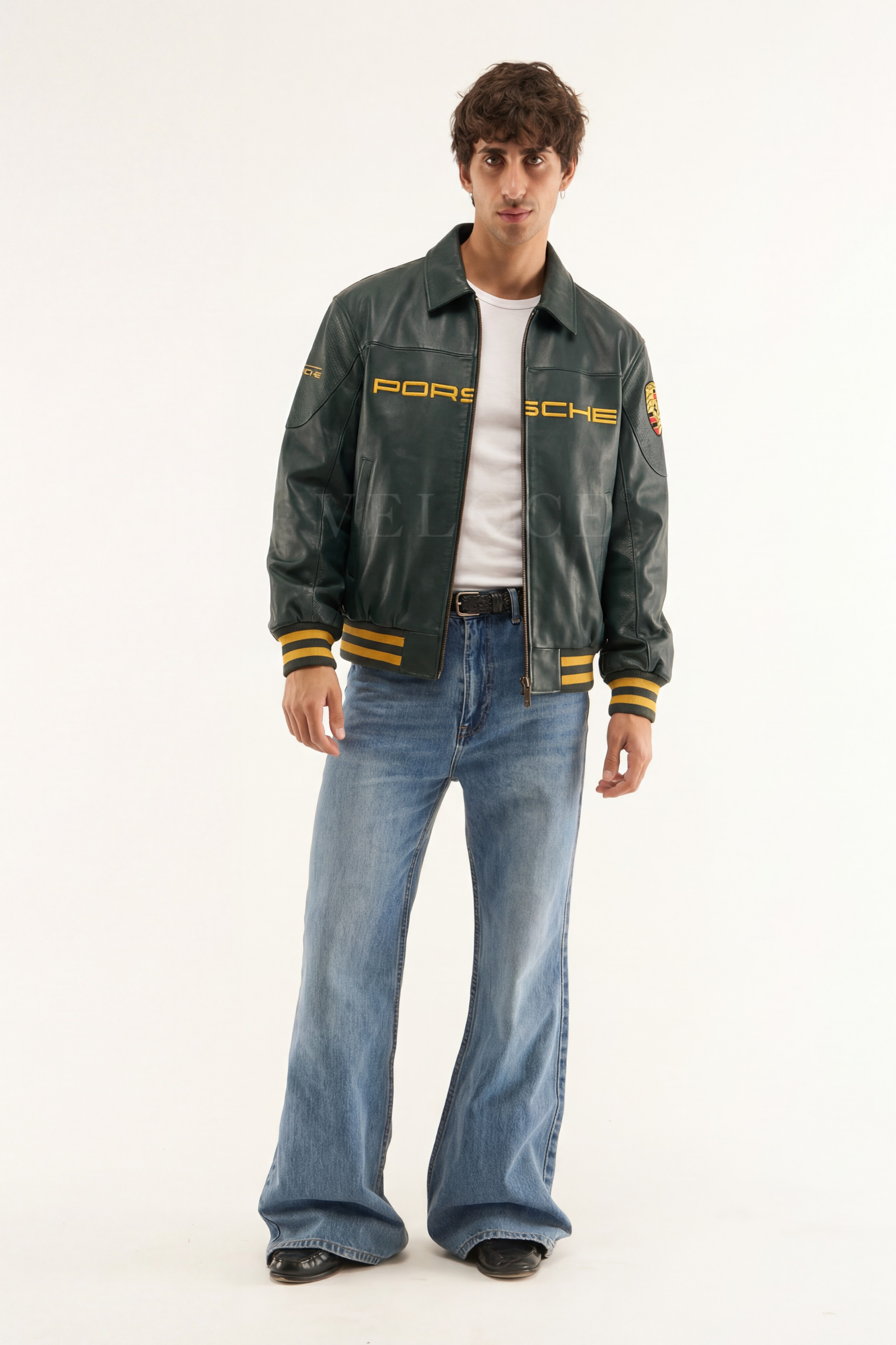 Porsche 993 Turbo Leather Jacket | VELOCE