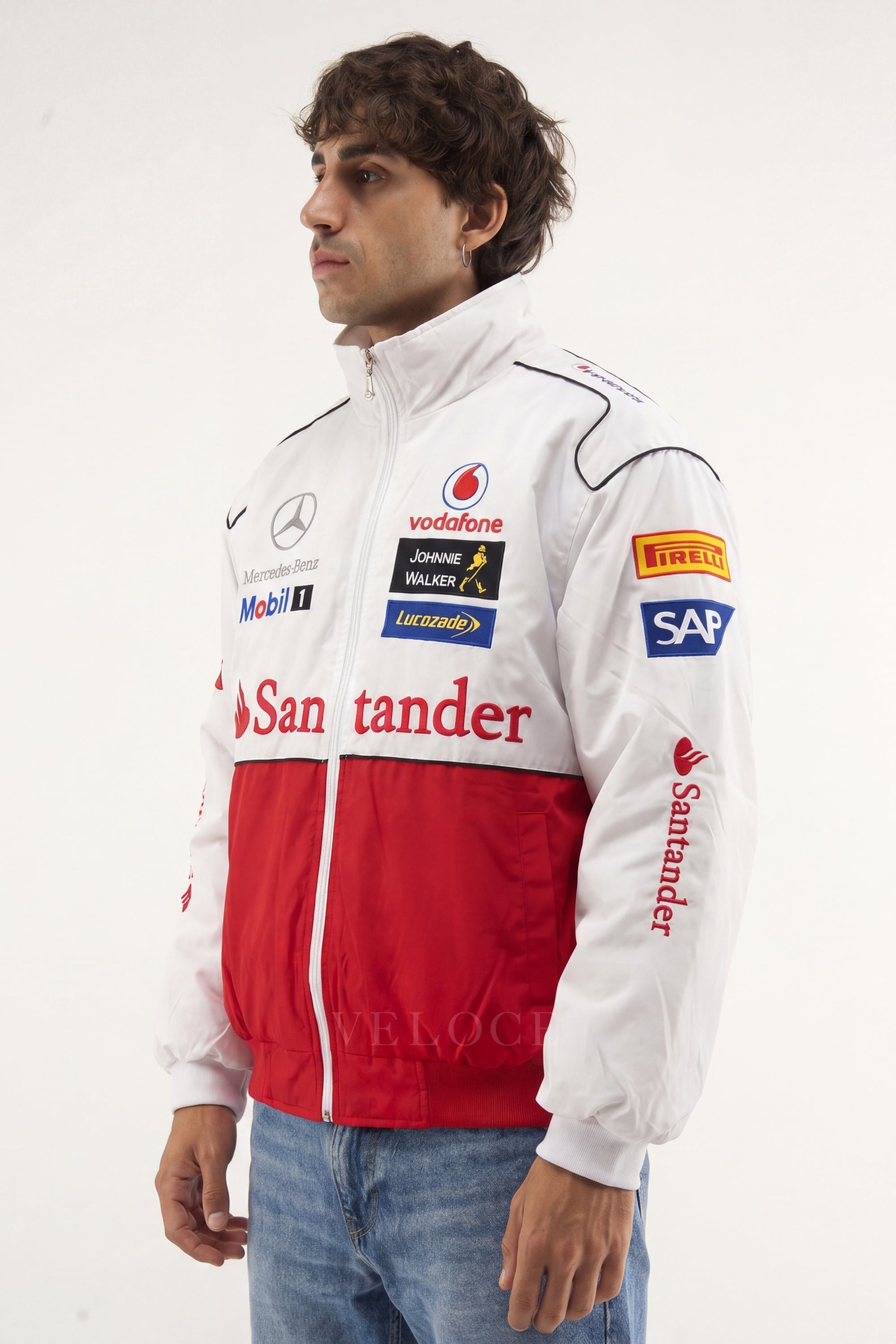 Mercedes-Benz Vintage Jacket - White Edition | VELOCE