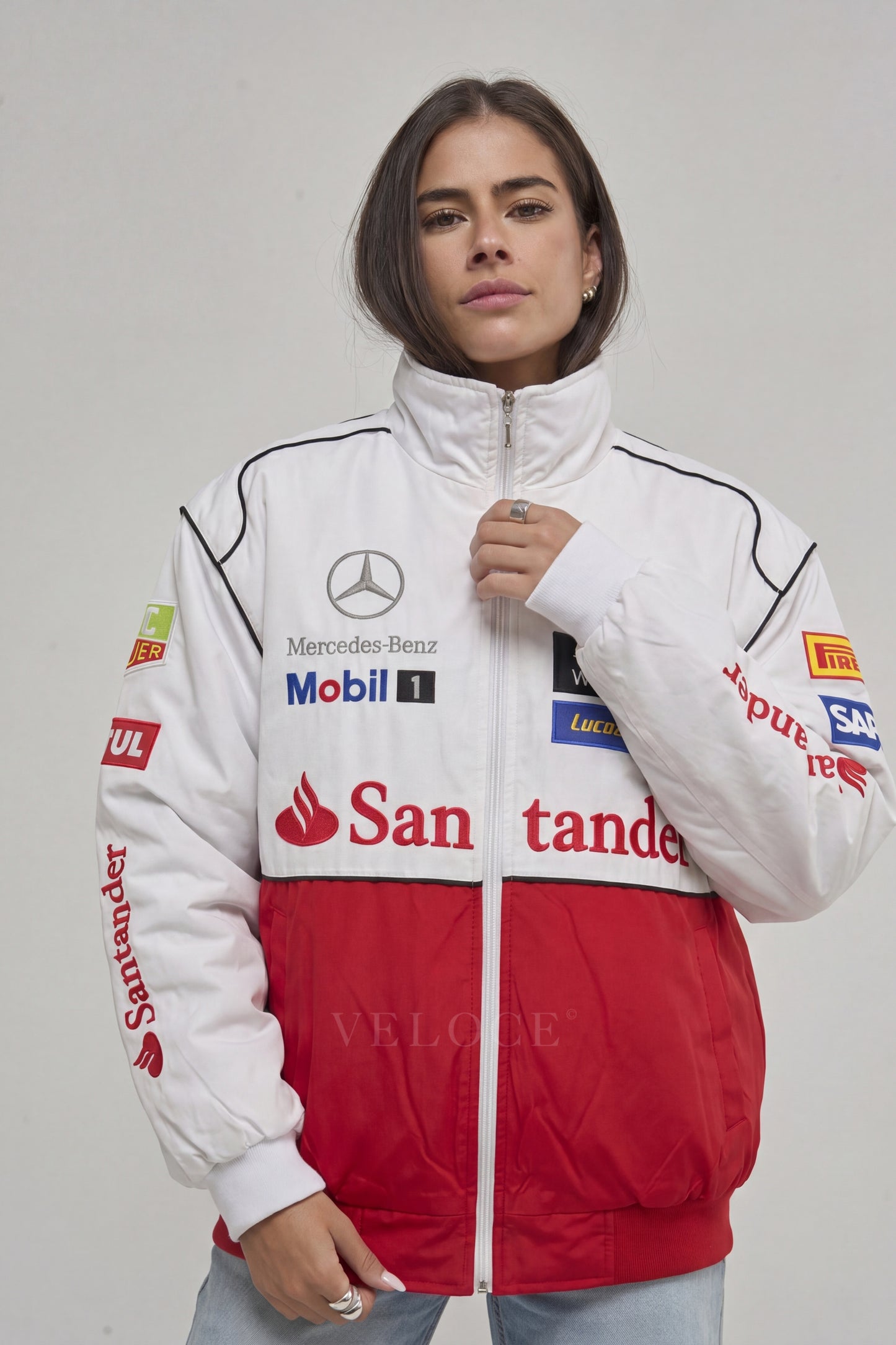 Mercedes-Benz Vintage Jacket - White Edition