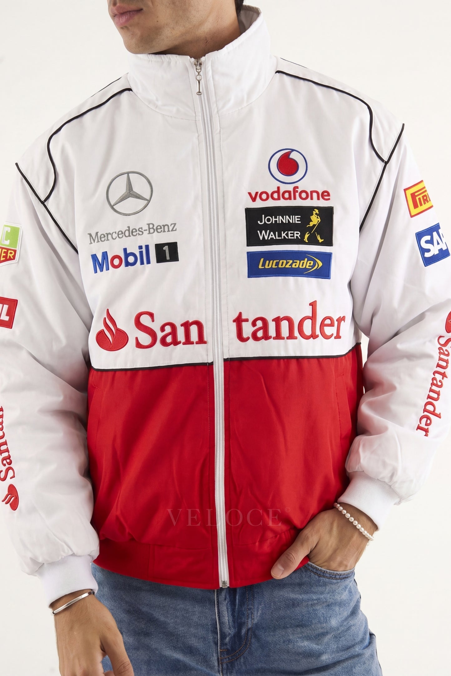 Mercedes-Benz Vintage Jacket - White Edition