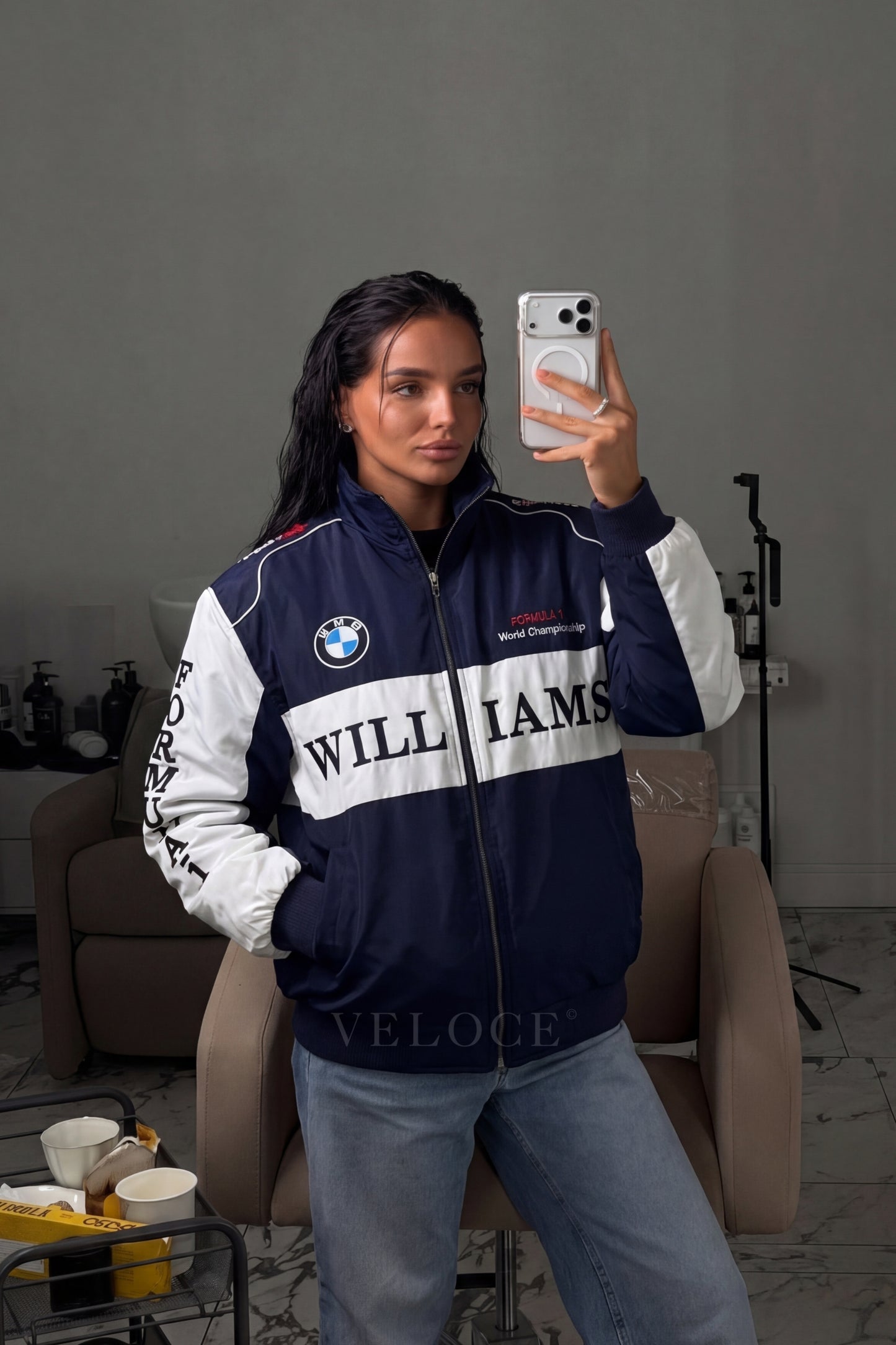 BMW F1 Vintage Racing Jacket - Williams Edition