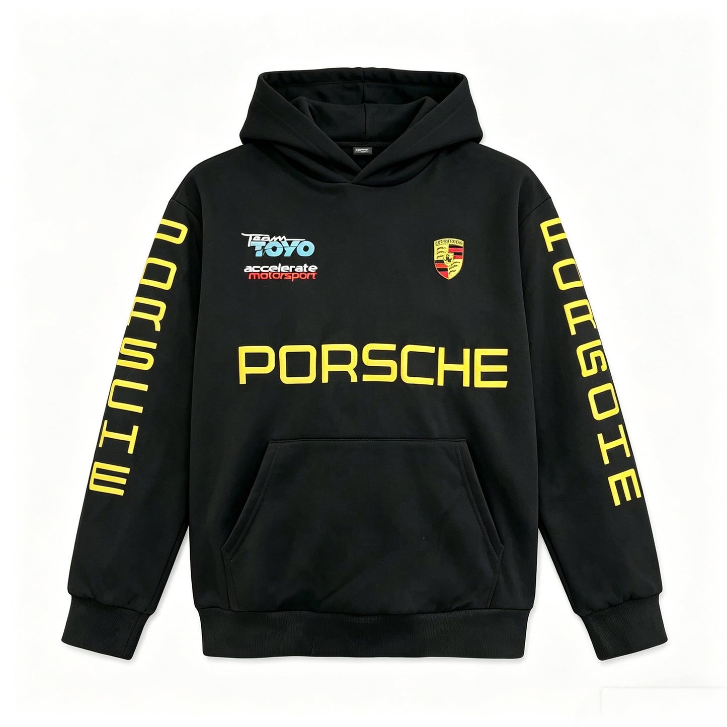 Porsche Racing Hoodie - Full Embroidered Edition