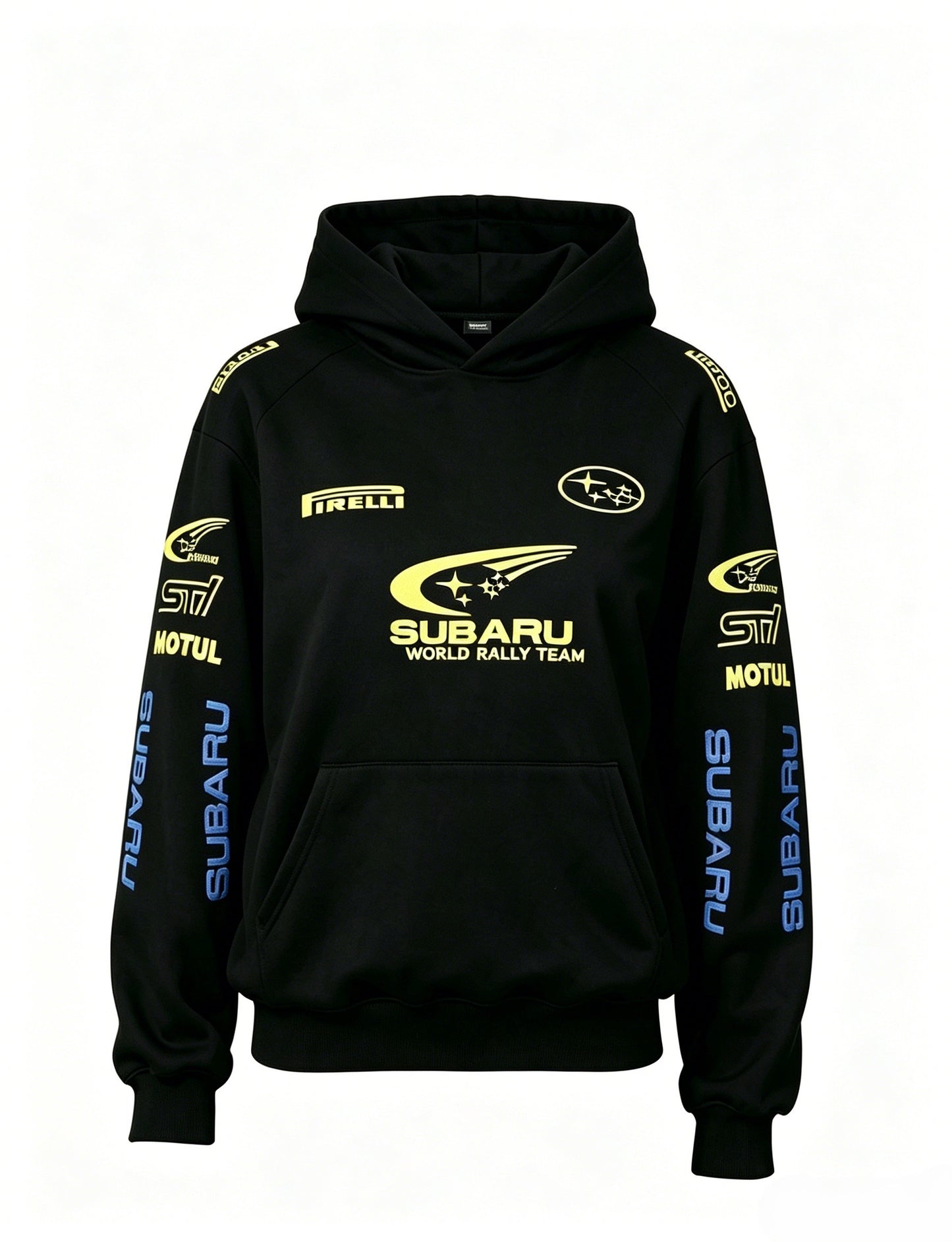 Subaru World Rally Team Hoodie - Full Embroidered Edition