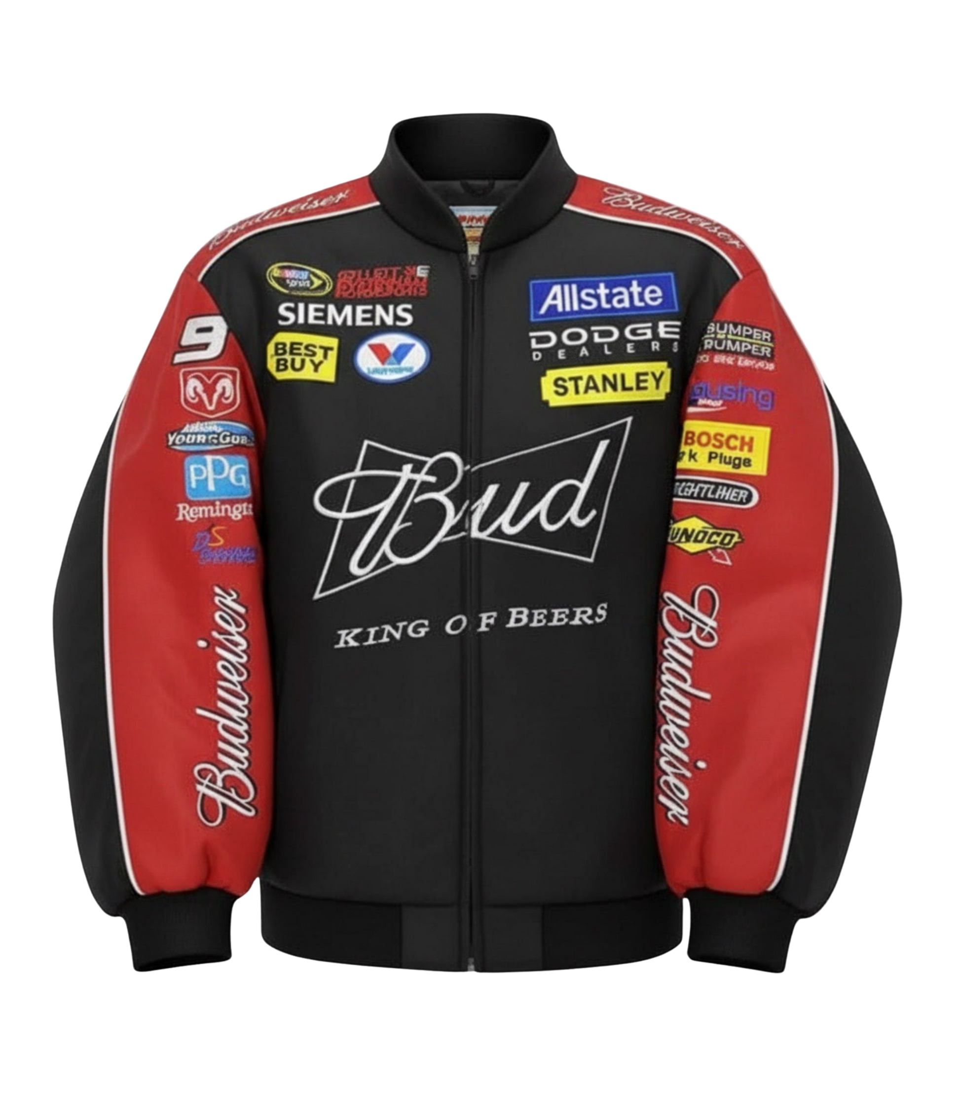 NASCAR DANIEL'S JACK レザージャケット CUP NEXTEL NASCAR Bud NEXTEL レーシングジャケット｜Yahoo SERIES CUP ジャケット・アウター