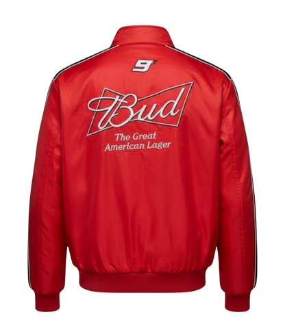 Budweiser Racing Vintage Jacket - NASCAR Red Edition - VELOCE