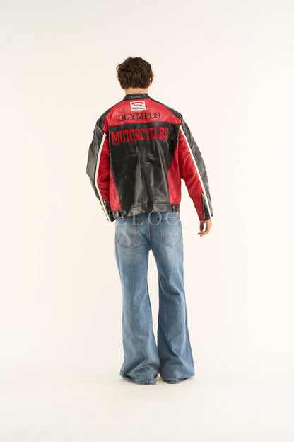 F*RRARI F1 Leather Jacket - Olympus Edition - VELOCE