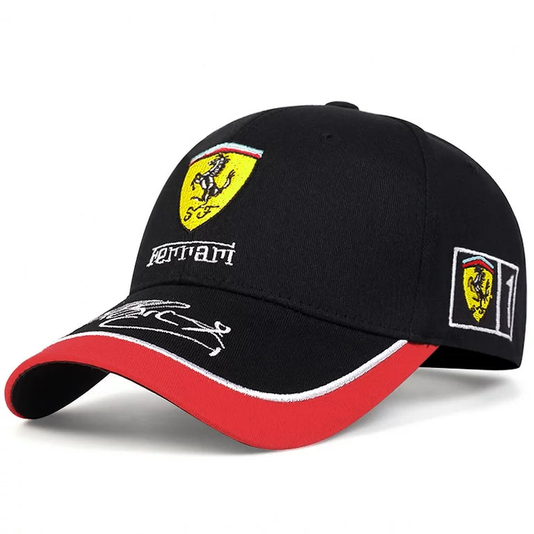 Gorra Negra Ferrari F1 - VELOCE