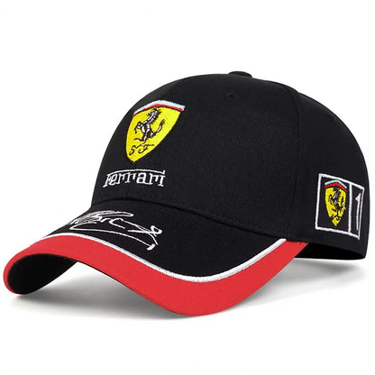 Gorra Negra Ferrari F1 - VELOCE