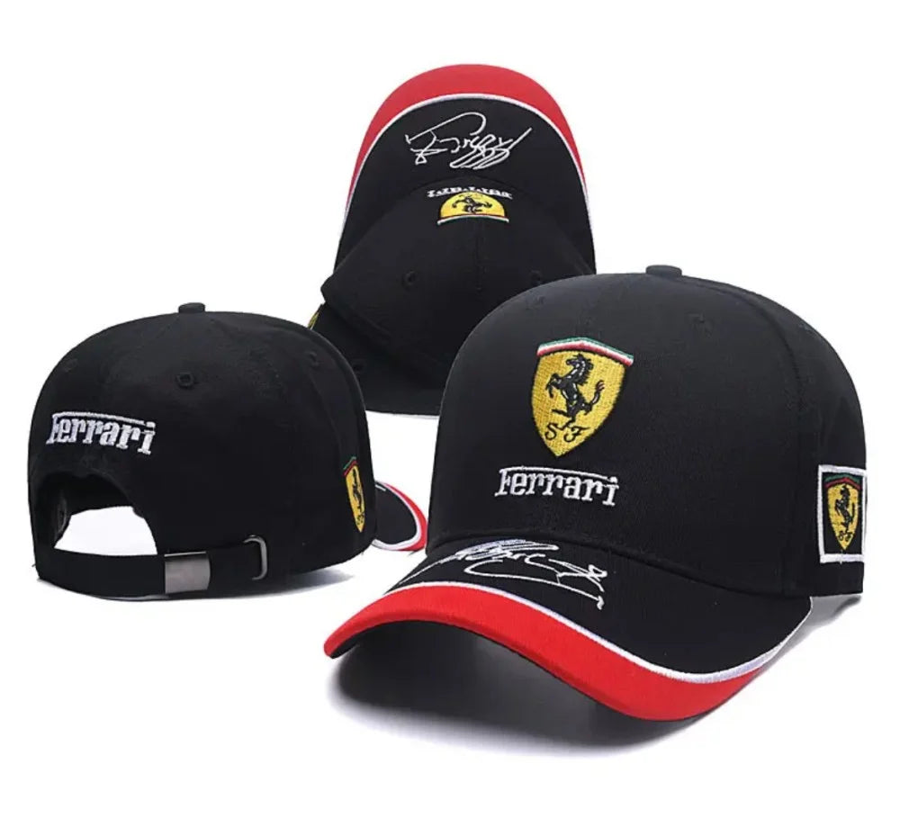 Gorra Negra Ferrari F1 - VELOCE