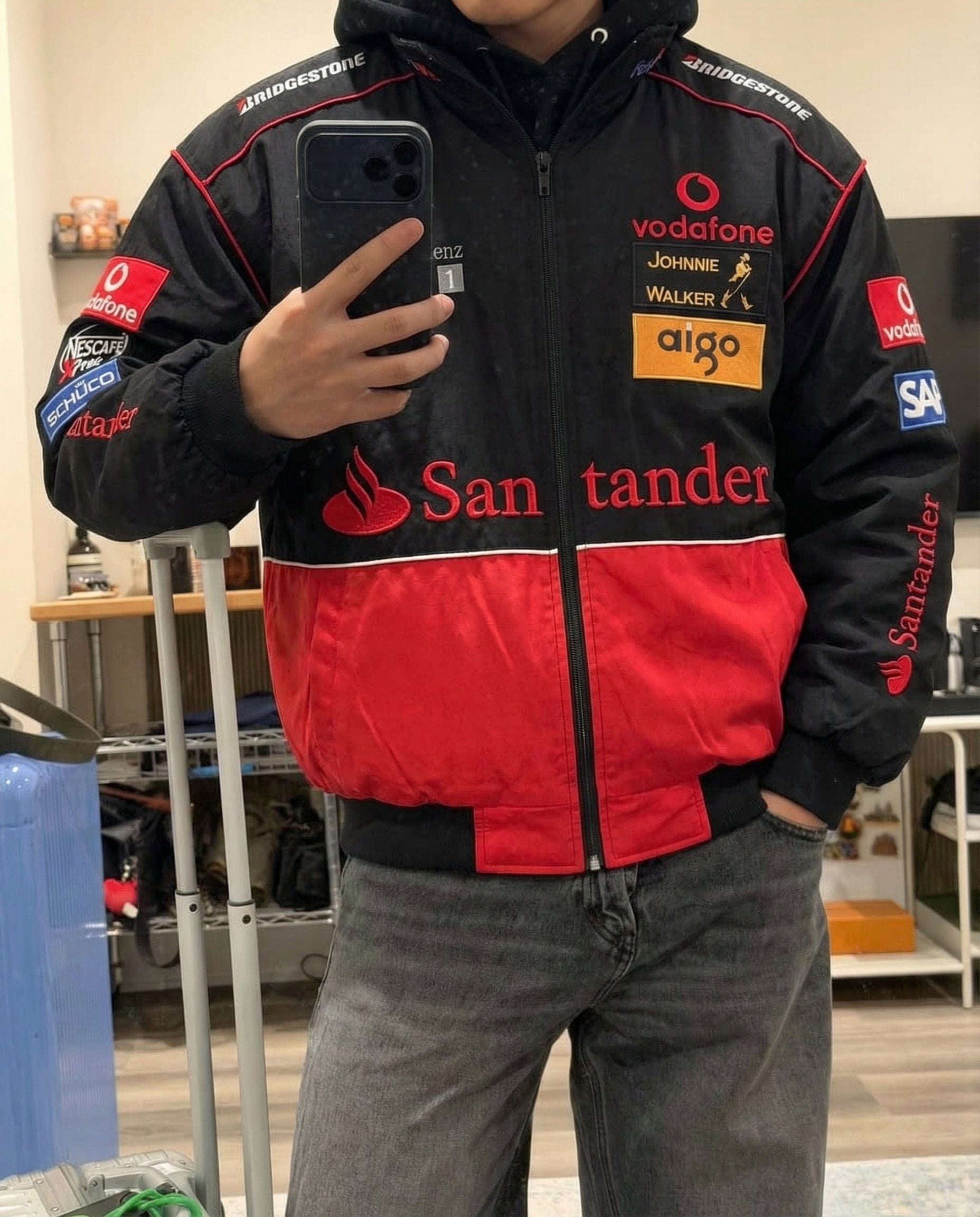 McLaren x Mercedes-Benz Vintage Jacket - Red Edition | VELOCE