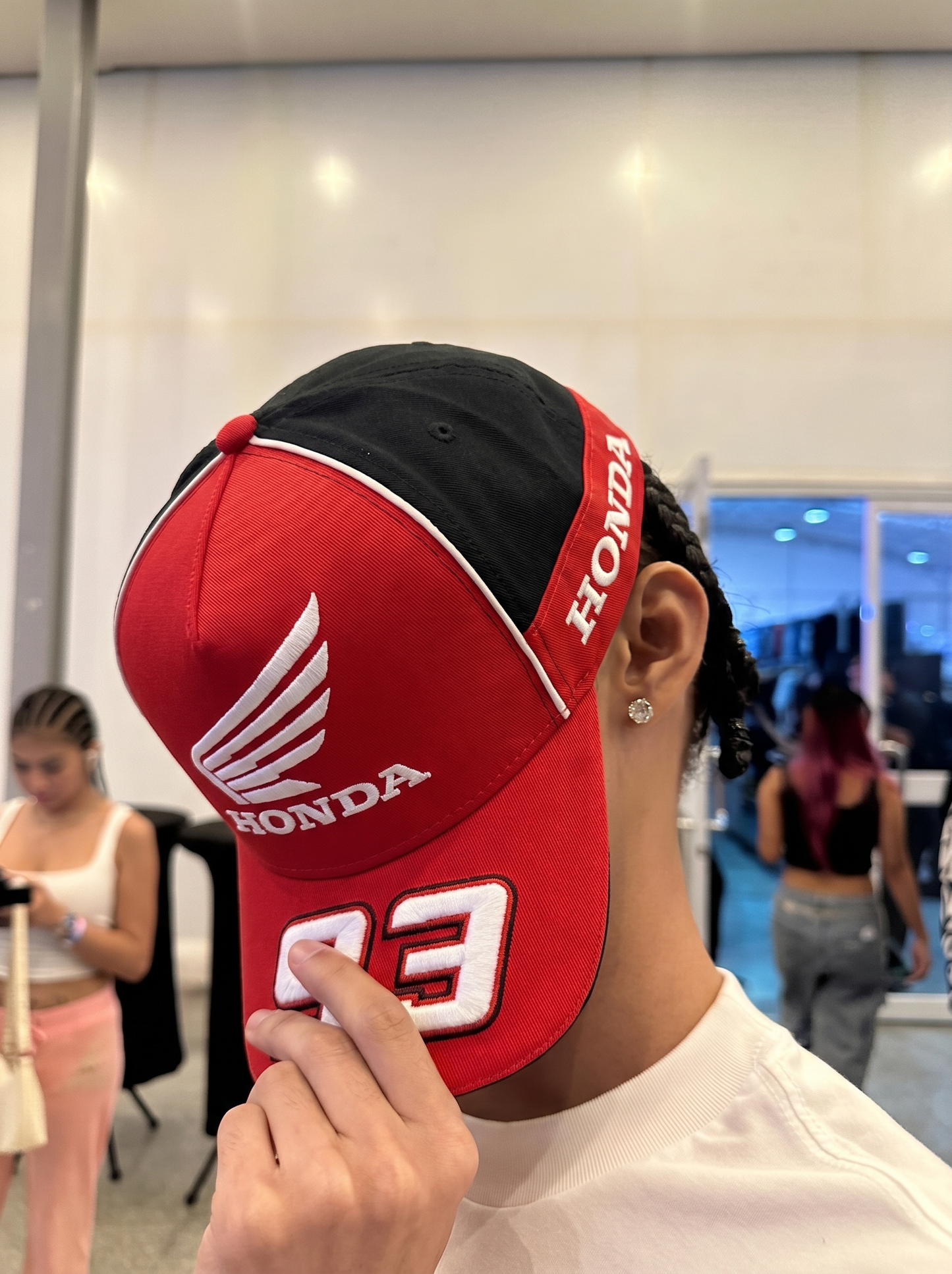 Honda 93 Racing Embroidered Cap