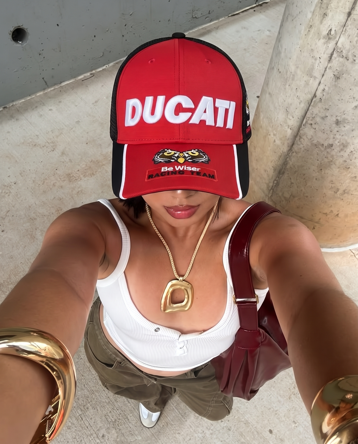 Ducati Racing Team Embroidered Cap