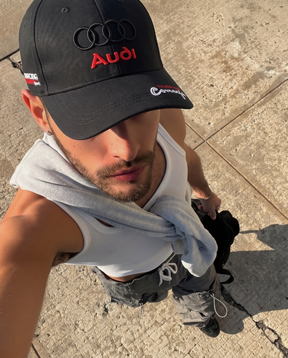 AUDI Racing Embroidered Cap