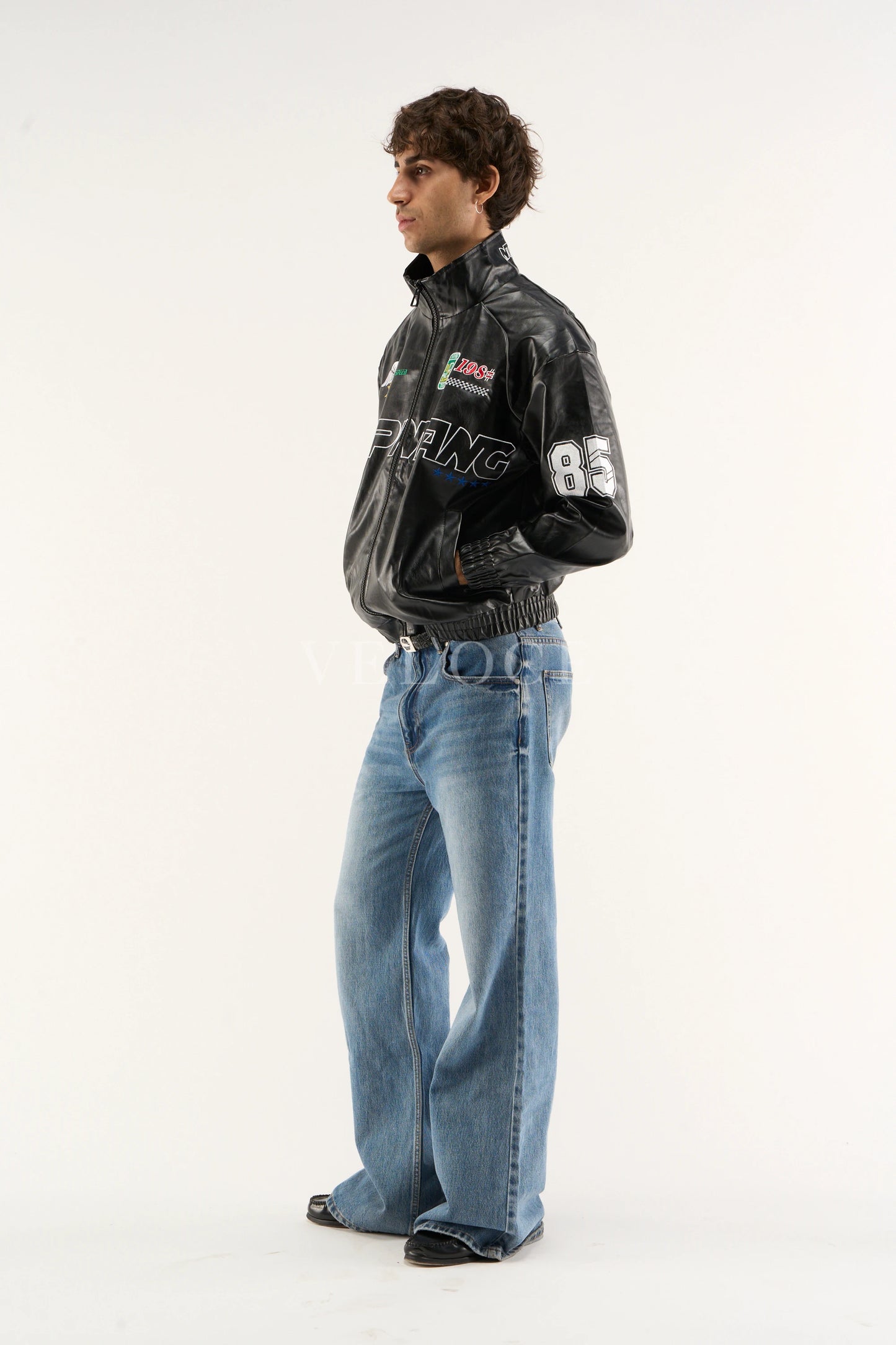 LAP 85 Black Racing Jacket - VELOCE