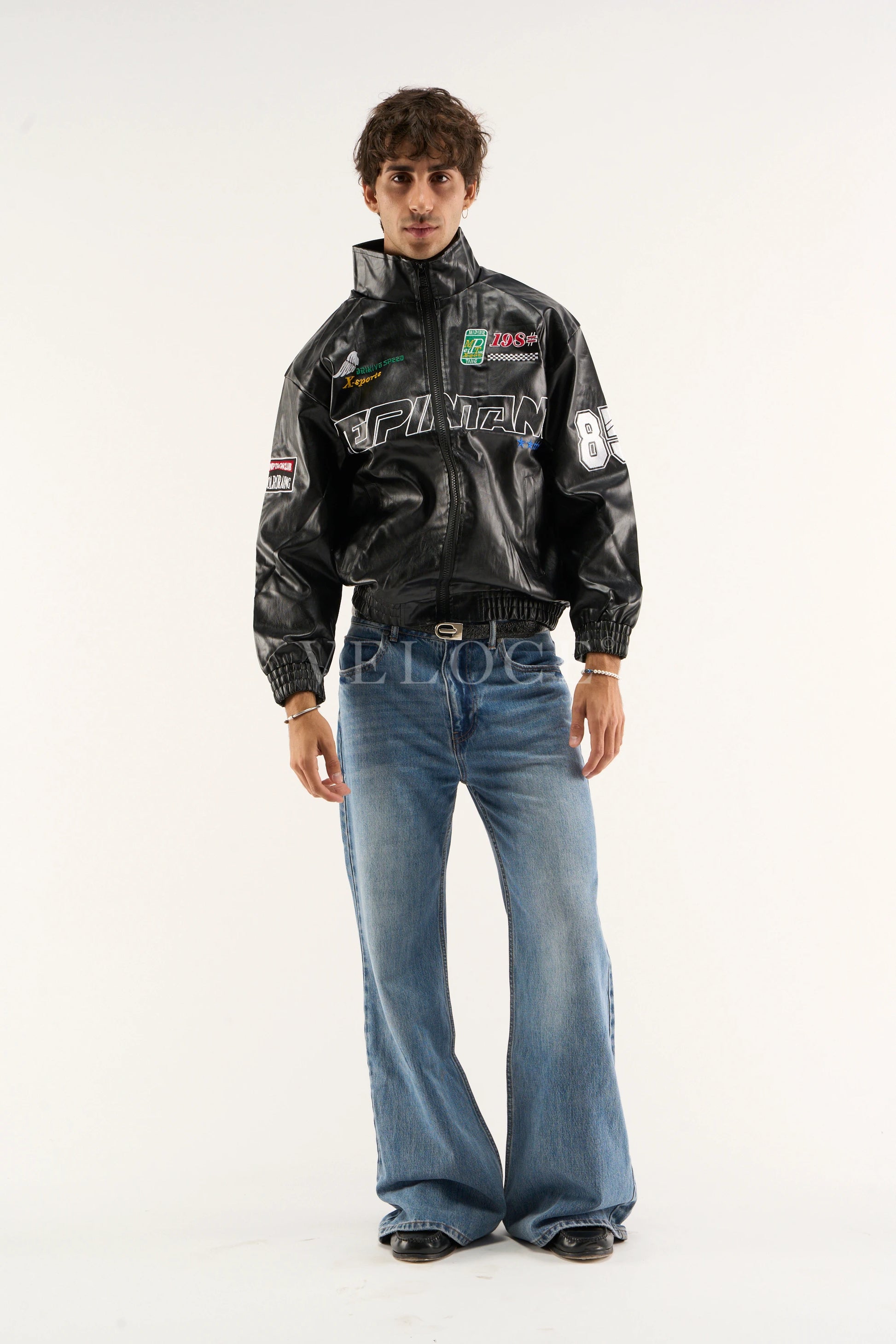LAP 85 Black Racing Jacket - VELOCE