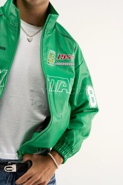 LAP 85 Green Racing Jacket - VELOCE
