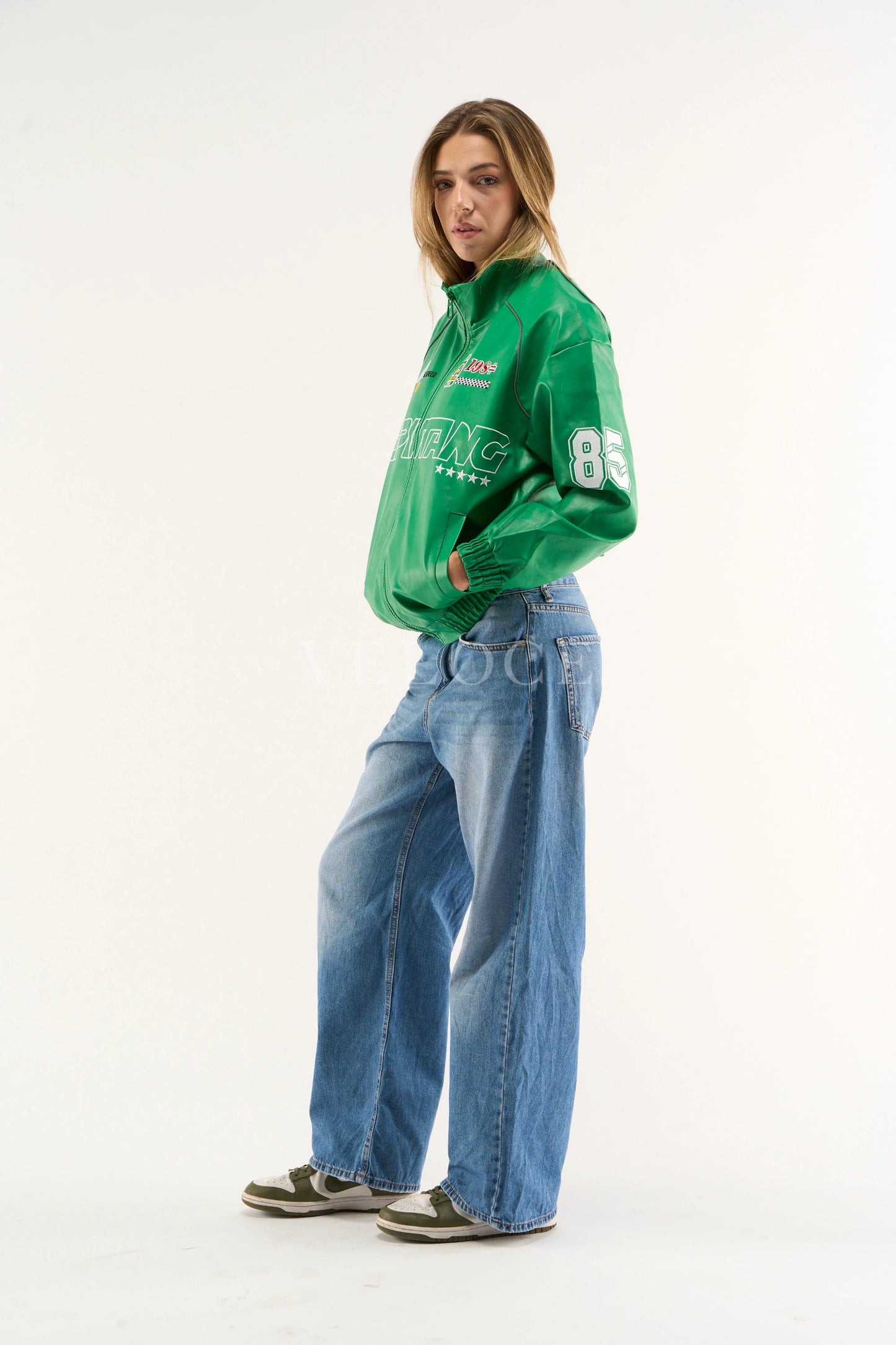 LAP 85 Green Racing Jacket - VELOCE