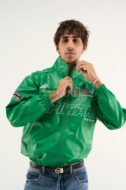 LAP 85 Green Racing Jacket - VELOCE