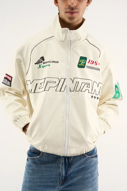 LAP 85 White Racing Jacket - VELOCE