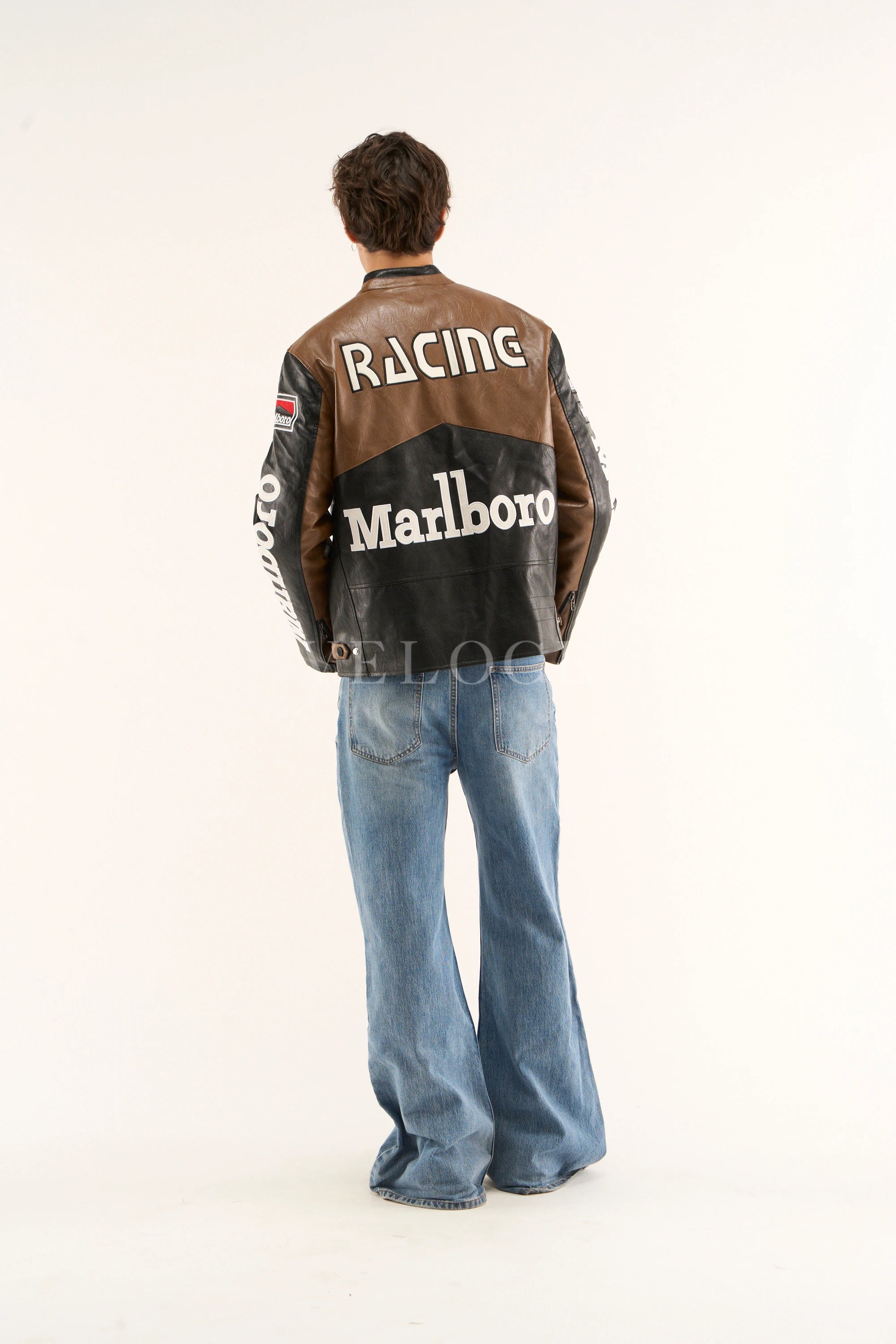 Marlboro Racing Leather Jacket - Retro Edition - VELOCE