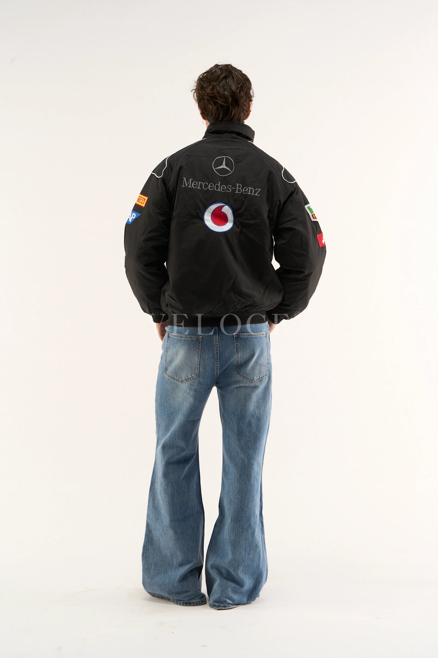 Mercedes-Benz Santander Vintage Jacket - Black Edition - VELOCE
