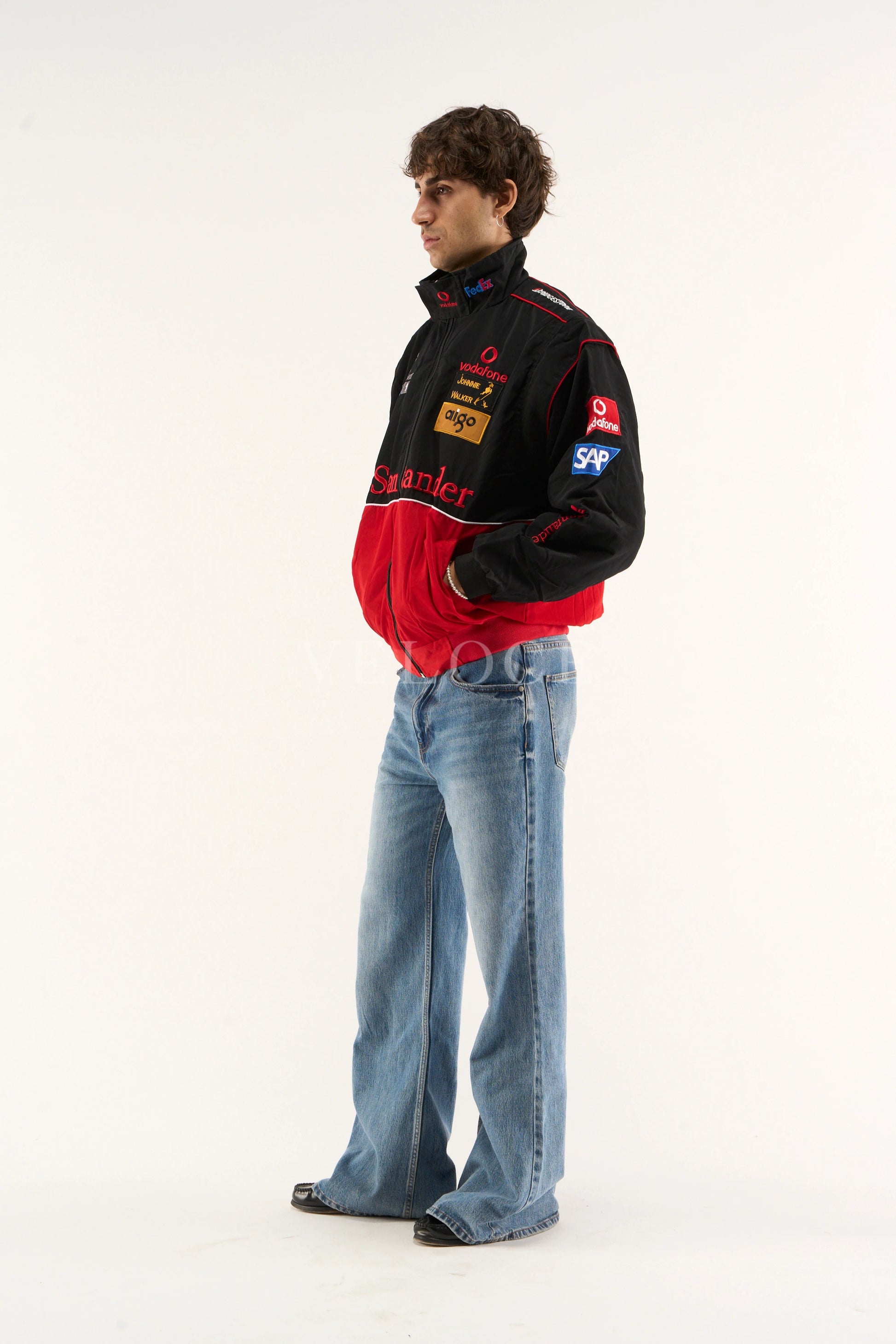 McLaren x Mercedes-Benz Vintage Jacket - Red Edition - VELOCE