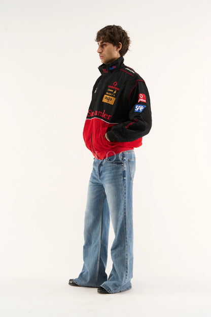 McLaren x Mercedes-Benz Vintage Jacket - Red Edition - VELOCE