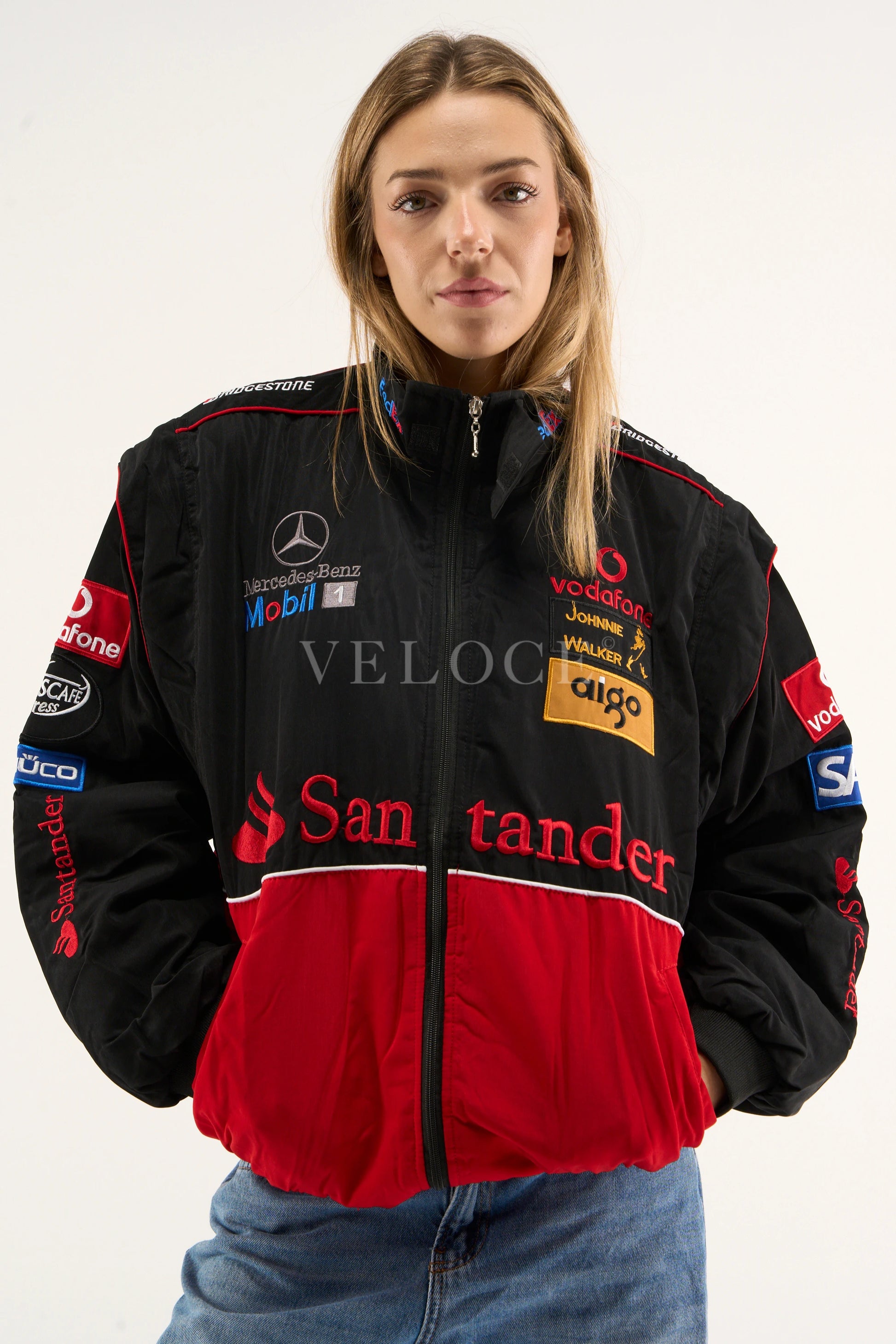 McLaren x Mercedes-Benz Vintage Jacket - Red Edition | VELOCE McLaren x Mercedes-Benz Vintage Jacket - Red Edition | VELOCE